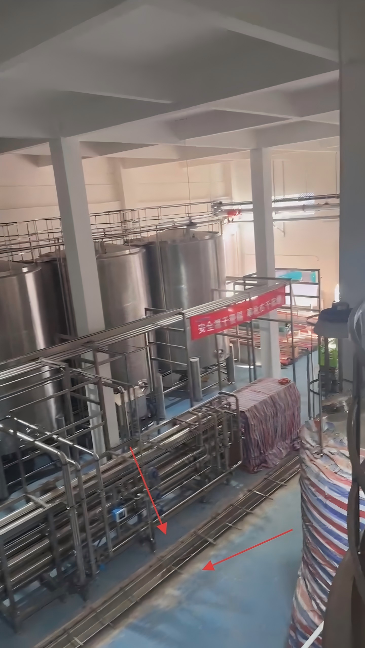 玄仪排水产品在四川内江红牛饮料工厂中的应用